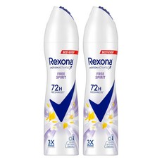 Rexona 蕊娜 制汗爽身噴霧 自由舒暢 135ml 長效制汗 清新舒爽 告別汗味, 2瓶