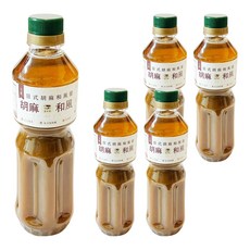 藻作坊 日式胡麻和風醬 全素 600ml*5瓶 (沙拉醬/涼拌醬/日式醬)