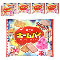 FUJIYA 不二家 雙色大千層派 奶油草莓冰風味, 6個, 132.4g