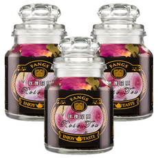 FANGS 方氏 玫瑰花茶, 230公克/袋, 60g, 1瓶, 3罐