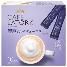 AGF Blendy CAFE LATORY 濃厚拿鐵奶茶, 11g, 16條, 1盒