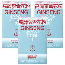正官庄 高麗蔘雪花粉 水蜜桃風味 20條, 30g, 3盒