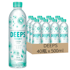 DEEPS 碧綠海洋深層水, 500ml, 40瓶