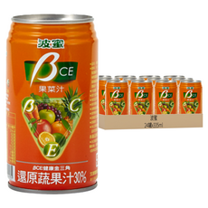 波蜜 果菜汁，多種蔬果精華，補充每日所需營養，24罐, 335ml