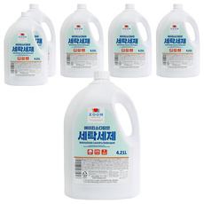 ZOOM 小蘇打洗衣精 4.21L, 6桶