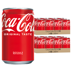 Coca-Cola 可口可樂 迷你罐原味套裝，隨時暢快，獨特美味，自1886年傳承, 200ml, 48罐