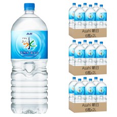 Asahi 朝日 富士山礦泉水, 18瓶, 2L