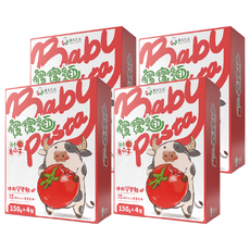 飯友 芹香番茄牛寶寶麵 嚴選澳洲牛肉 12個月以上寶寶適用, 600g, 4盒