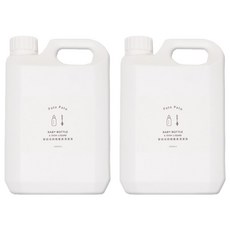 Pato Pato 嬰幼兒奶瓶餐具清潔液補充瓶, 2L, 2瓶