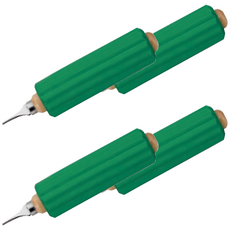 齊藤工業 日本製 助握套 不含餐具 多功能餐具套/握筆套 圓孔, E0017, 4支