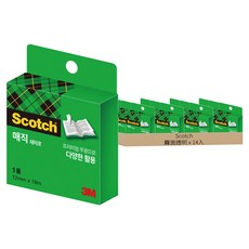 Scotch 思高牌隱形膠帶補充包 12mm x 18m, 霧面透明, 14入