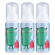 Hallmark 怪獸寶寶潔手慕斯, 北鼻香, 50ml, 3瓶