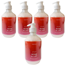 JUL7ME 七月爾美 香水潤髮乳 玫瑰與百合 500ml, 5瓶