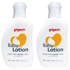 pigeon 貝親 嬰兒保濕乳液, 0歲以上, 120ml, 2瓶