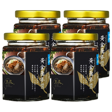 玉民 黃金蕎麥醬, 拌麵拌飯開胃首選, 素食XO醬, 嚴選酥脆飽滿黃金蕎麥, 180g, 4罐