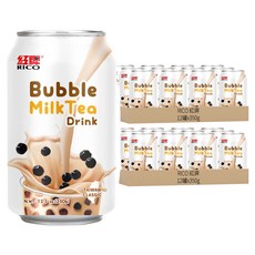 RICO 紅牌 珍奶 經典系 原味厚奶, 350g, 24罐