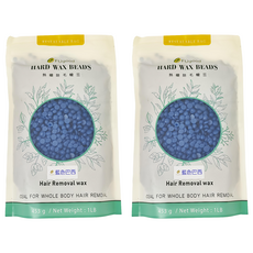 FUgood 藍色巴西蠟豆 453g 熱蠟除毛 美體除毛, 2瓶