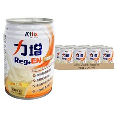 Affix 艾益生 Reg.EN 力增均衡配方 原味口味 24罐 含15%蛋白質 富含27種維生素及礦物質 奶素可食, 237ml