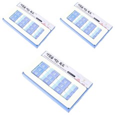 Morning Glory 獨島橡皮擦 Ver.3 40個, Clova White, 3盒