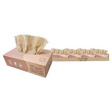 超細纖維抽取式抹布 22x22cm 奶茶棕色, 20條, 18盒