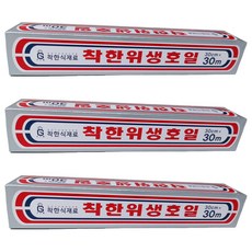 Chakhansikjaeryo 鋁箔紙, 30m, 3個