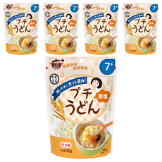 和寓良品 寶寶無鹽烏龍麵, 適合7個月以上寶寶, 日本產, 100g, 5包