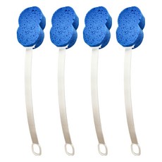 OO 生活輔具 長柄洗澡刷, 柔軟海綿, 嚴選ABS材質, 防水防潮, 單一顏色, 1支, 4支