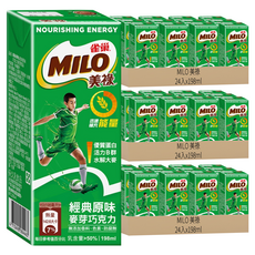 MILO 美祿 巧克力麥芽牛奶飲品, 198ml, 72入