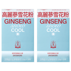 正官庄 高麗蔘雪花粉 水蜜桃風味 20條, 30g, 2盒