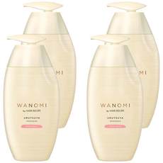 HAIR RECIPE 髮的食譜 米糠溫養修護洗髮精 清新果香, 350ml, 4件