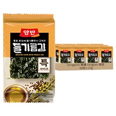 YangBan 特大尺寸紫蘇油紫菜, 17g, 16包