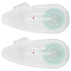 KOKUYO 國譽 Flick好黏便利貼 6mm x 12m, 2個, 白色