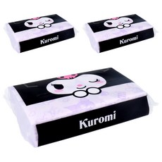 酷洛米 柔軟面紙, 200張, 3包