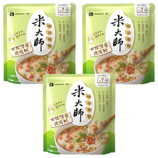 master mi 米大師 純高湯粥 田園滑蛋雞湯粥, 310g, 3包