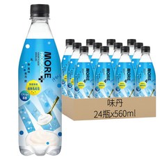 多喝水 MORE+ 維他命氣泡水 乳酸風味, 560ml, 24瓶