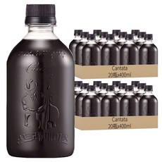 Cantata 無標籤冷萃咖啡, 400ml, 40瓶