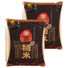 大橋牌 胚芽糙米 1.5kg CNS一等 台灣產, 2包