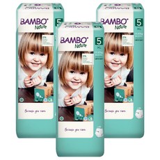 Bambo Nature 伴寶樂 Green 大容量褲型紙尿布 11~17kg, 第5階段, 114片