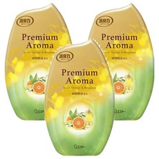 ST 雞仔牌 消臭力 Premium Aroma 芳香消臭劑 甜蜜橙&佛手柑, 400ml, 3瓶