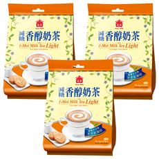 義美 減糖香醇奶茶, 16.5g, 17包, 3袋