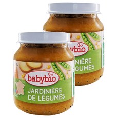 babybio 生機鮮蔬泥 田園綜合, 2罐, 130g