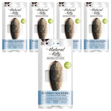 Natural Kitty 自然小貓 100%天然鮮肉條, 天然野鯖魚, 30g, 5包
