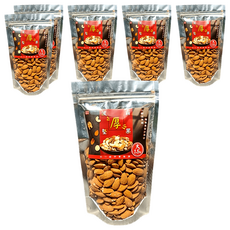 品鮮生活 波霸堅果薄鹽美國杏仁果, 6包, 300g