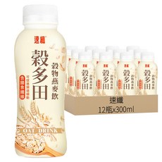 紅牌 速纖 穀多田 穀物燕麥飲, 300ml, 12瓶