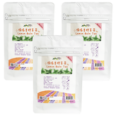 大雪山農場 檸檬香蜂草茶, 2g, 20包, 3袋