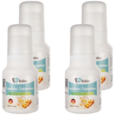 Kalso 科德司 大豆卵磷脂錠 德國製造 非基改, 60顆, 70g, 4瓶