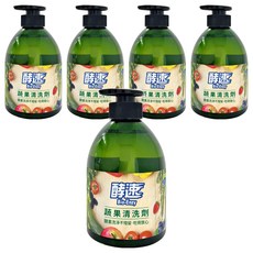 do it 多益得 酵速蔬果清洗劑, 500ml, 酵素洗淨不殘留, 吃得放心, 5瓶