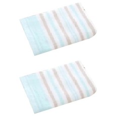 SHING LONG TEXTILE 台灣興隆毛巾 麥克紗布毛巾 86g 棉紗, 麥克綠, 2條