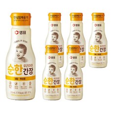 Sempio 膳府 幼兒料理醬油 拌和炒用, 200ml, 6瓶
