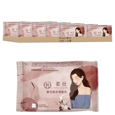 Roaze 柔仕 純水濕紙巾 99%EDI純水 敏感肌適用, 99g, 1入, 10包